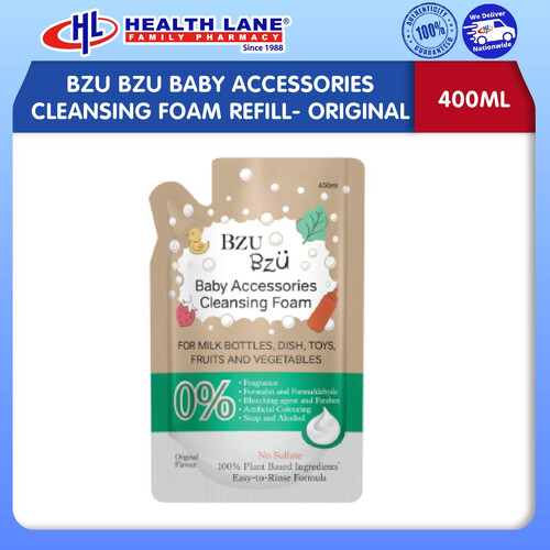BZU BZU BAYI ACCESSORIES CLEANSING BERBUIH REFILL (400ML) - ORIGINAL